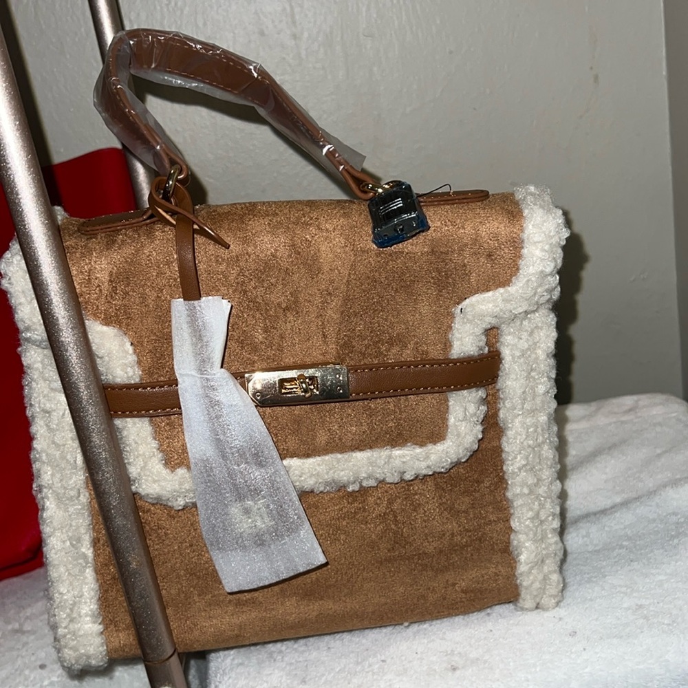 Bm Fur Tan Tote